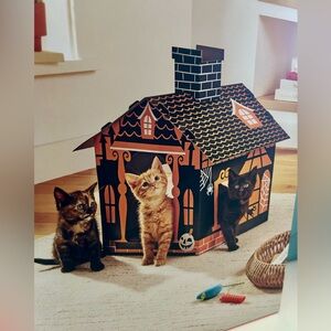 NEW! Haunted House Halloween Cat Scratcher - Boots & Barkley